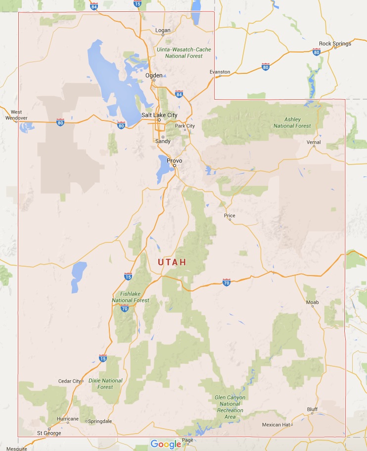 Utah bezienswaardigheden