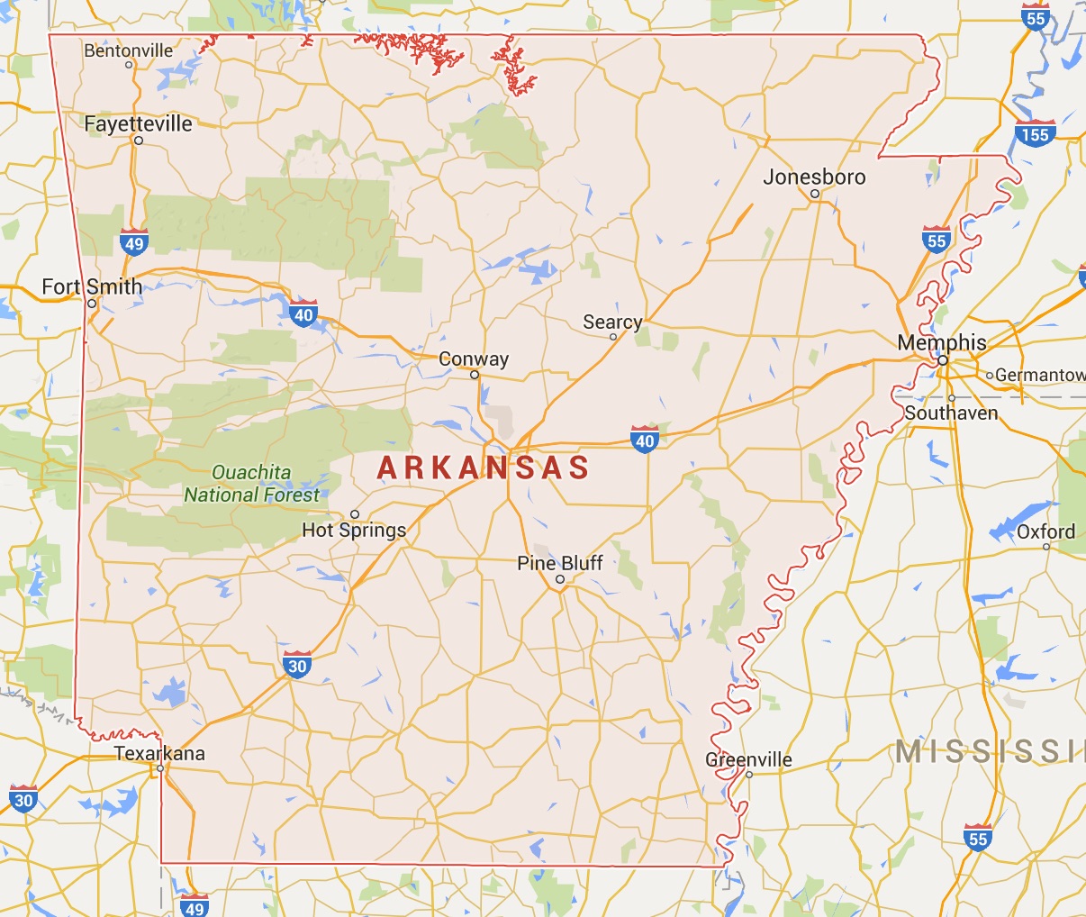 Arkansas bezienswaardigheden