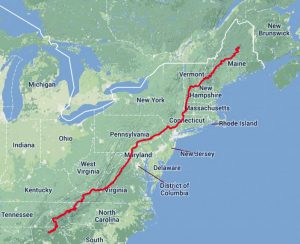 Appalachian trail wandeltocht