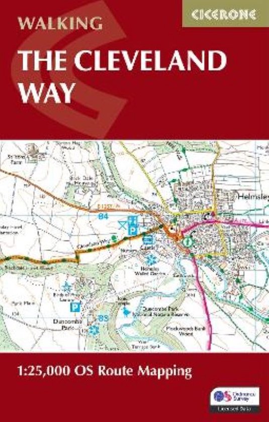 Cicerone - The Cleveland way map booklet