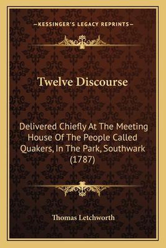 Twelve Discourse