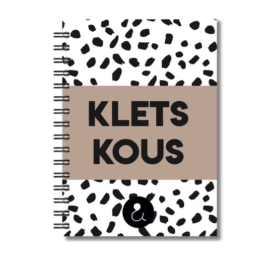 Uitsprakenboekje Peuter & Kleuter | Kletskous Boekje Voor Leuke Uitspraken Kinderen | Studio Ins & Outs | Dots Sand