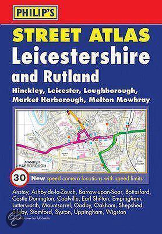 Philip'S Street Atlas Leicestershire And Rutland