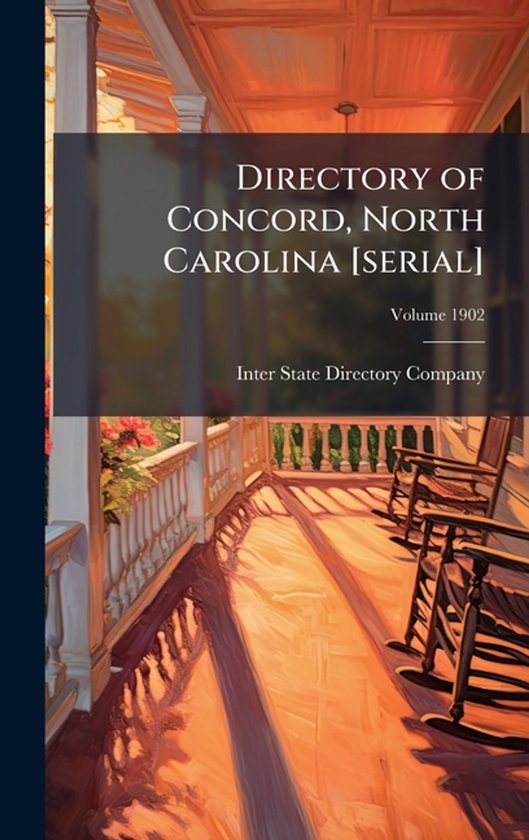 Directory of Concord, North Carolina [serial]