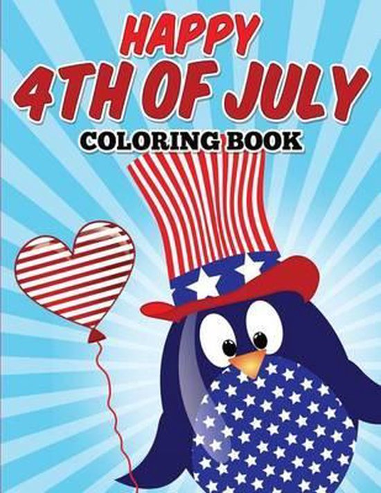 Happy 4th Of July Coloring Book