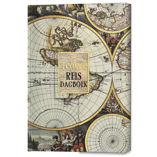 Travelreisdagboek - Wereldbol