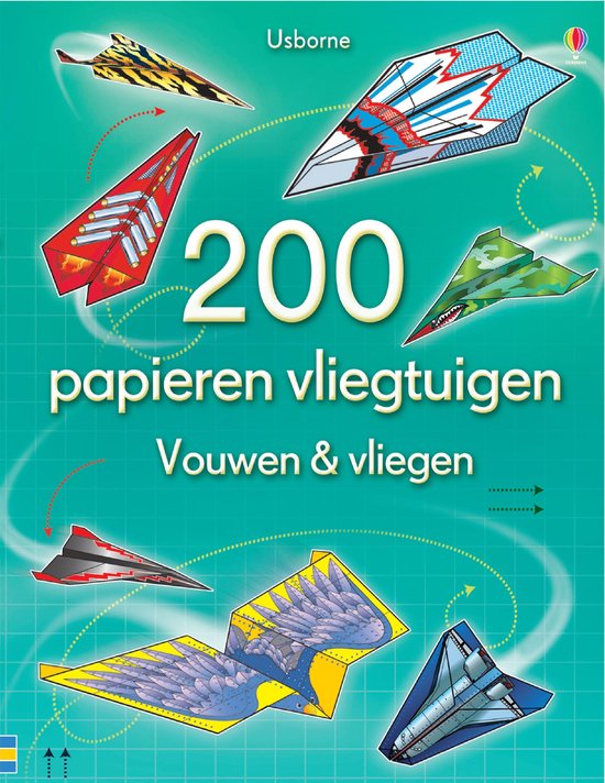 200 Papieren vliegtuigen - Vouwen en vliegen