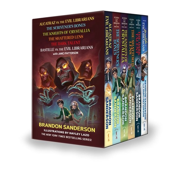 Alcatraz Versus The Evil Librarians Tpb Boxed Set: Books 1-6