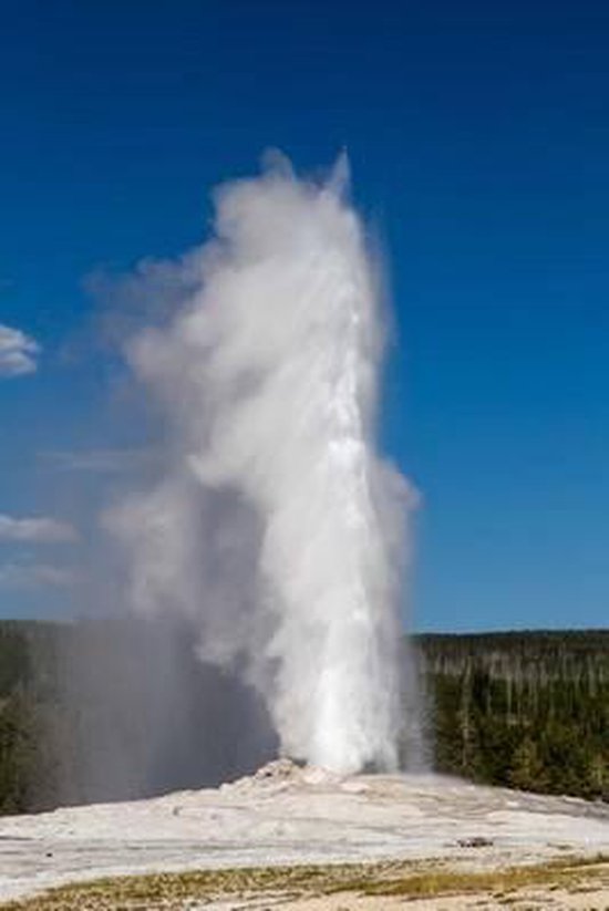 Old Faithful Geyser at Yellowstone National Park Journal