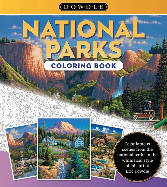 Dowdle Coloring Book- National Parks Coloring Book