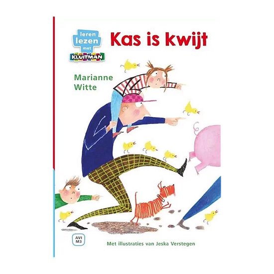 Leren lezen met Kluitman - Kas is kwijt