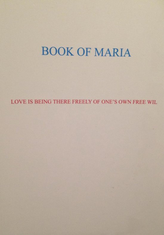 Book Of Maria