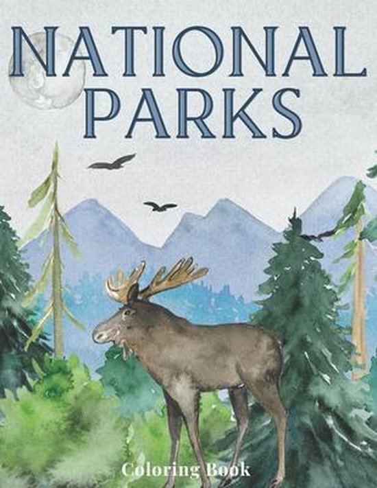 National Parks Coloring Book