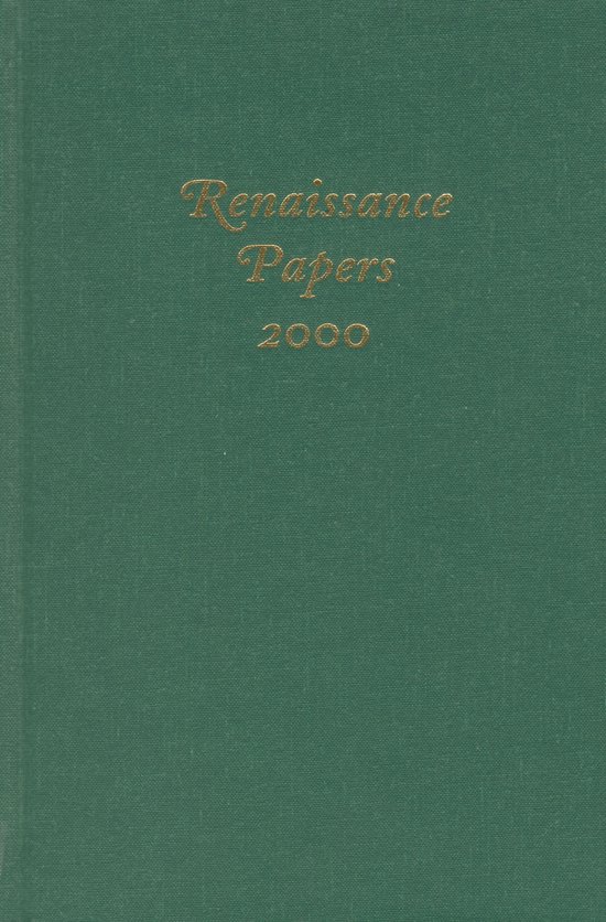 Renaissance Papers 2000